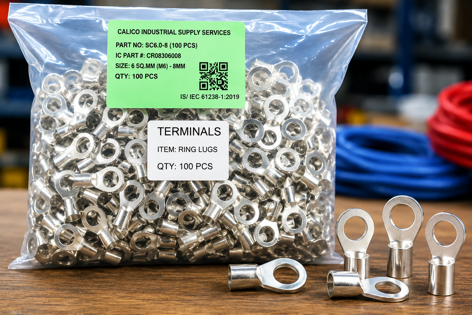 Not Insulated Ring Lugs