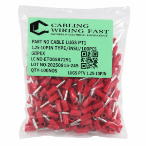 This is Product image of a Red Lugs