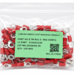 This is Product image of a Red Lugs
