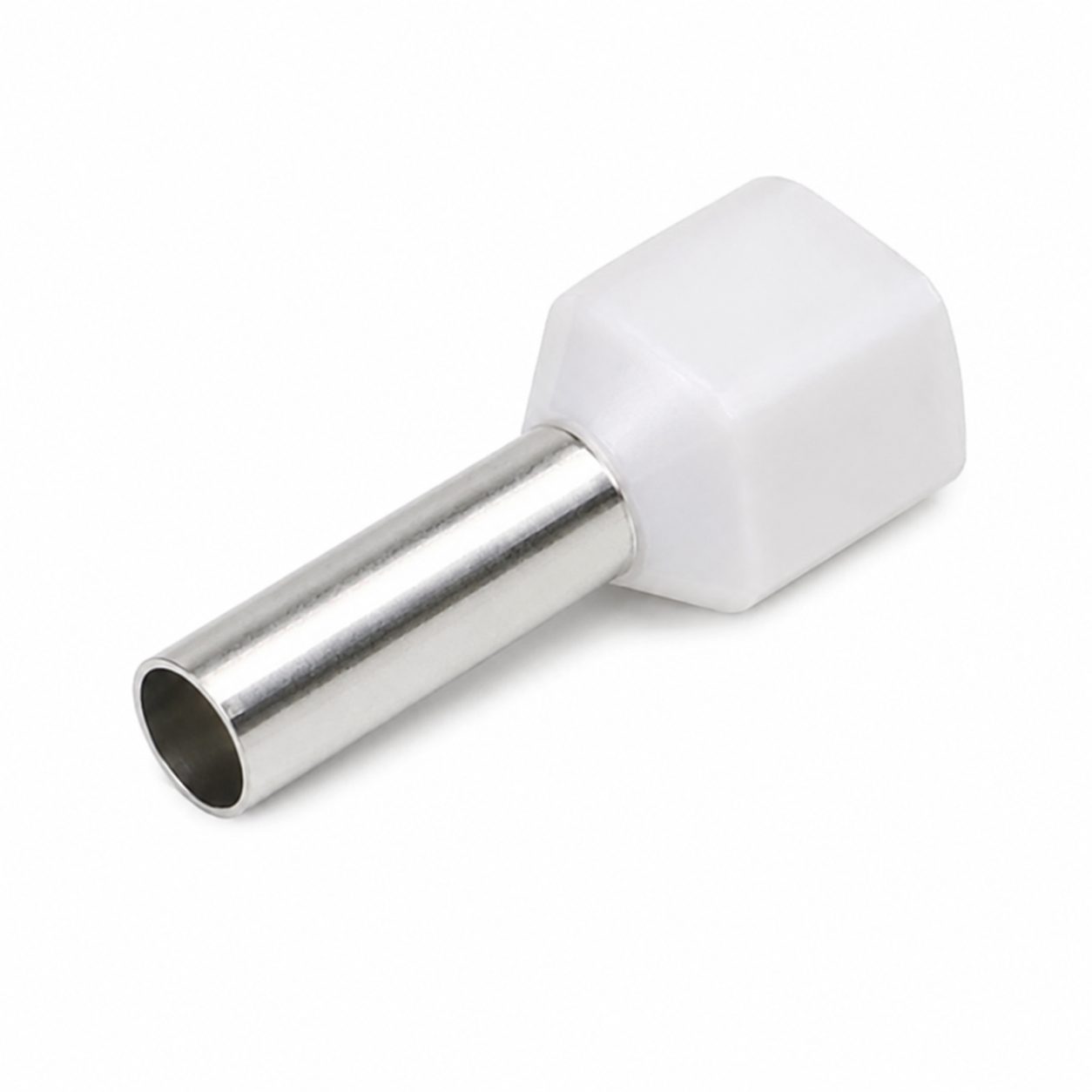 This is product image of White Ferrule Insulation Sleeve
