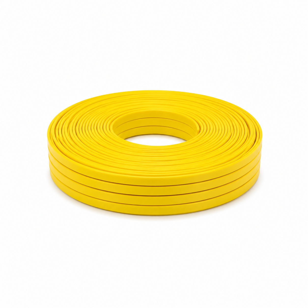 This is Image of Yellow Expandable Braided Sleeve