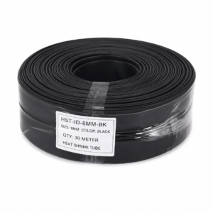 This is Image of HST ID 8mm Black Heat Shrink Tube