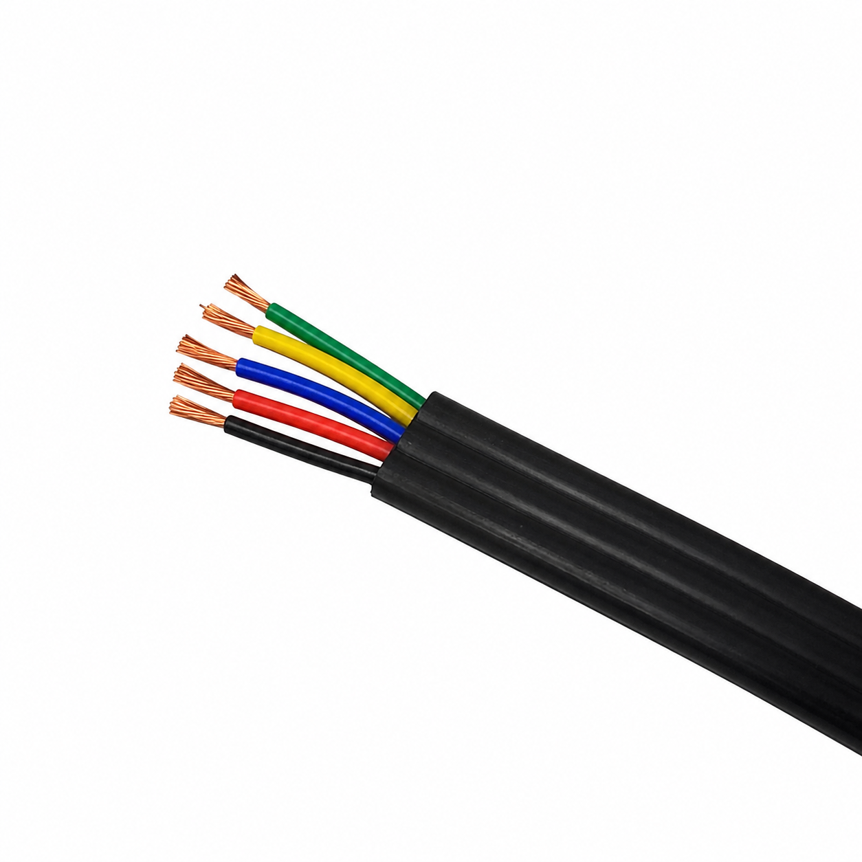 This is Product image of MULTICOM Flat 6 Core GC504 Black