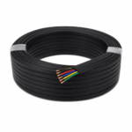 This is Product image MULTICOM Flat 6 Core GC504 Black