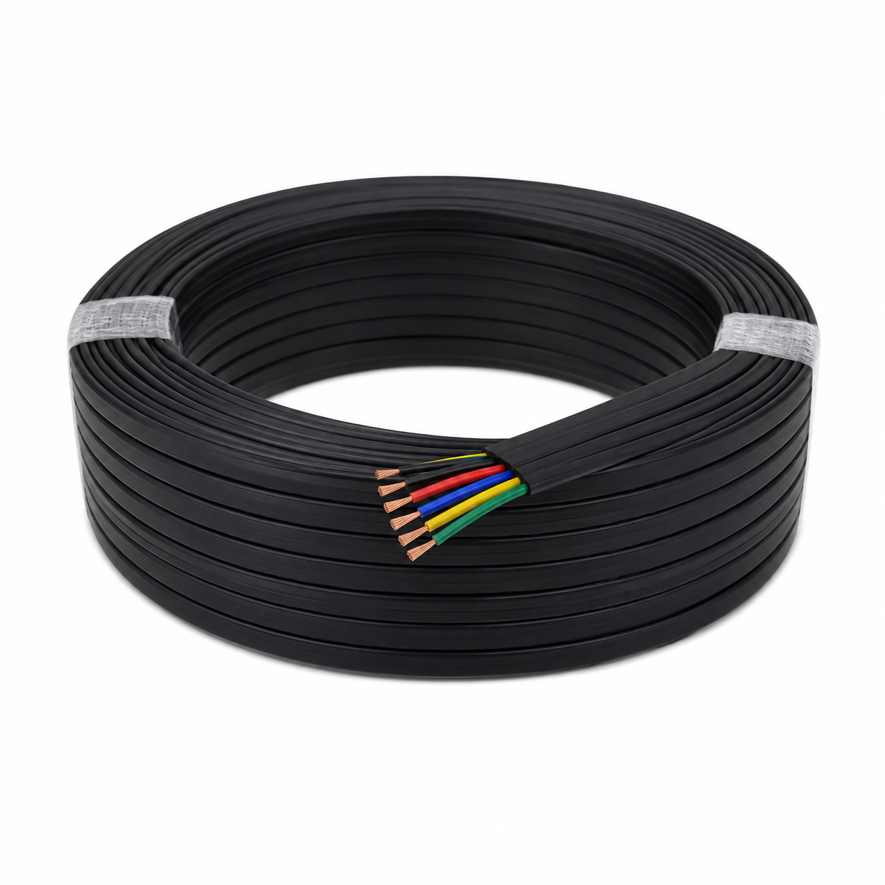This is Product image MULTICOM Flat 6 Core GC504 Black
