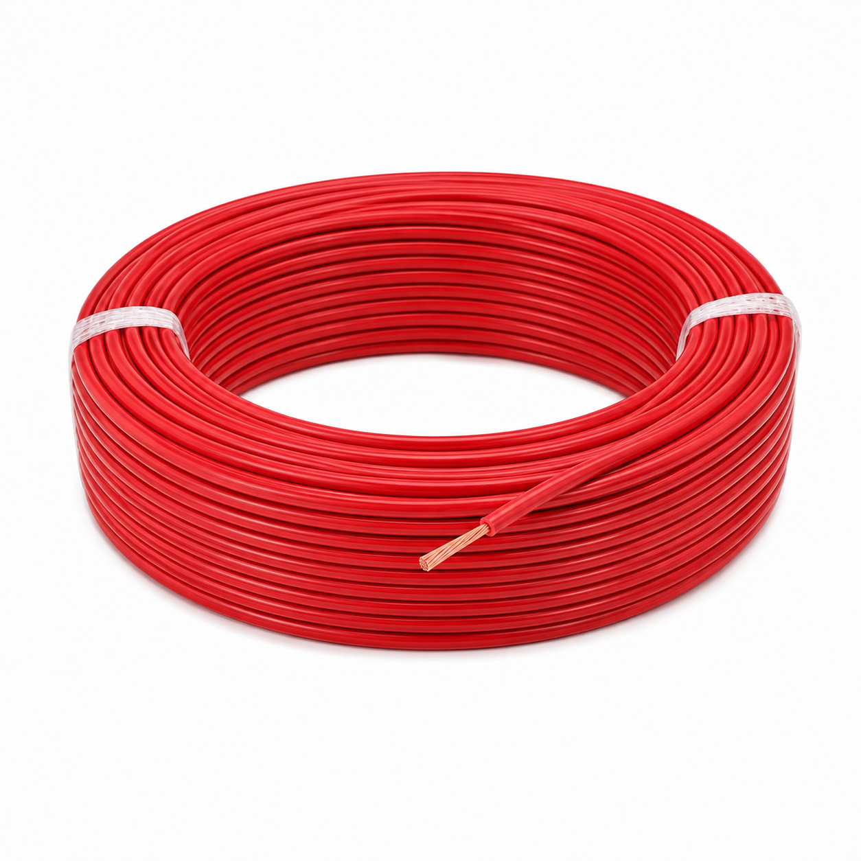 This is Product image of 1 Core 1.5 Sq.mm Tri-Rated / UL Red