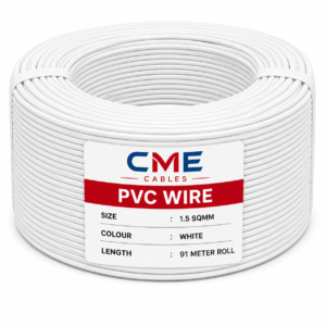 This is product image of CME Cables wire White