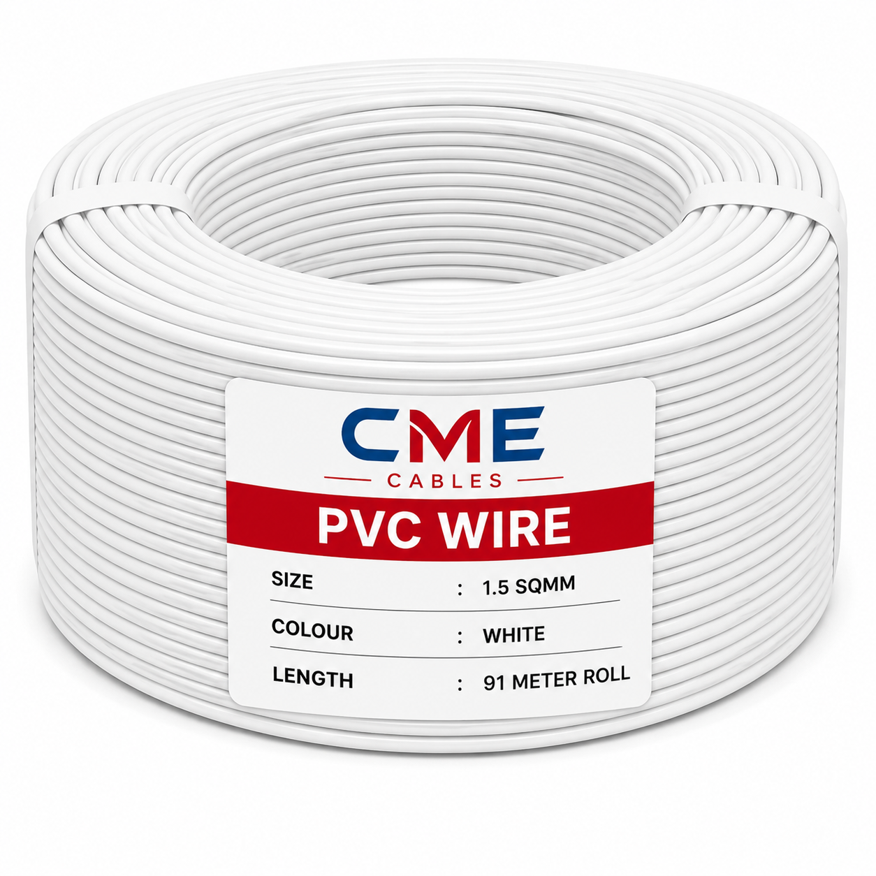 This is product image of CME Cables wire White