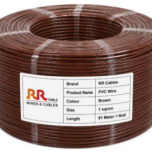 This is product image of RR Cables wire Brown