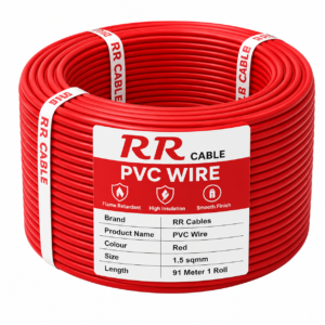 This is product image of RR Cables wire Red