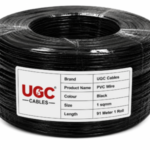 This is product image of UGC Cables wire Black