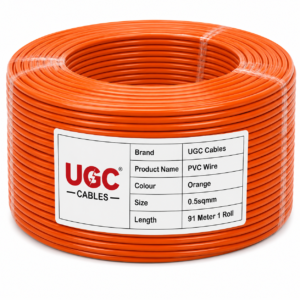This is product image of UGC Cables wire Orange