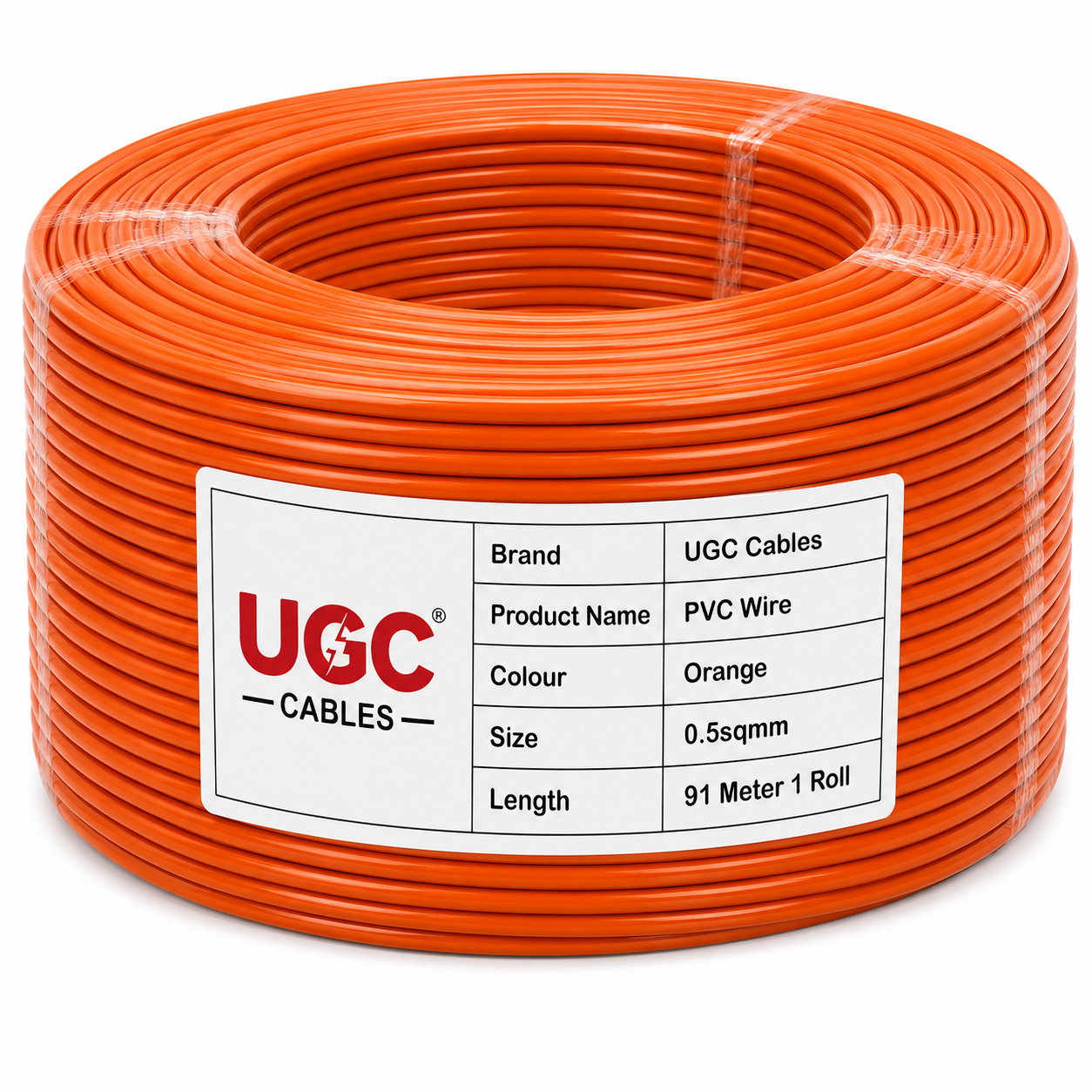 This is product image of UGC Cables wire Orange