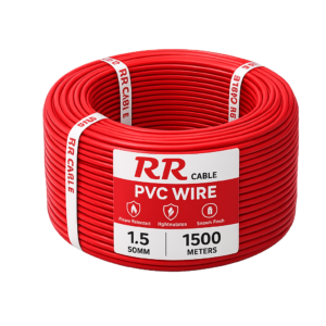RR Cable PVC Wire 1.5 Sqmm Red