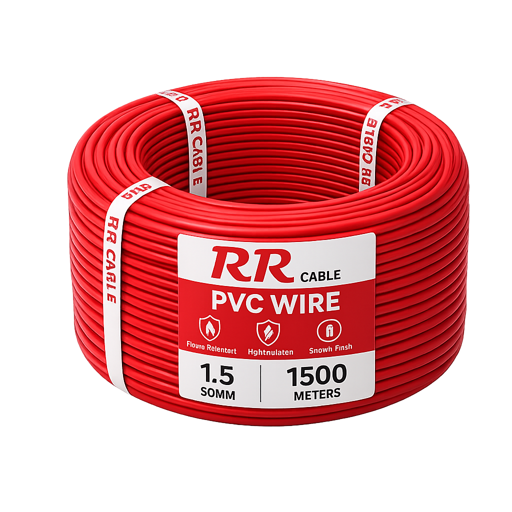 RR Cable PVC Wire 1.5 Sqmm Red