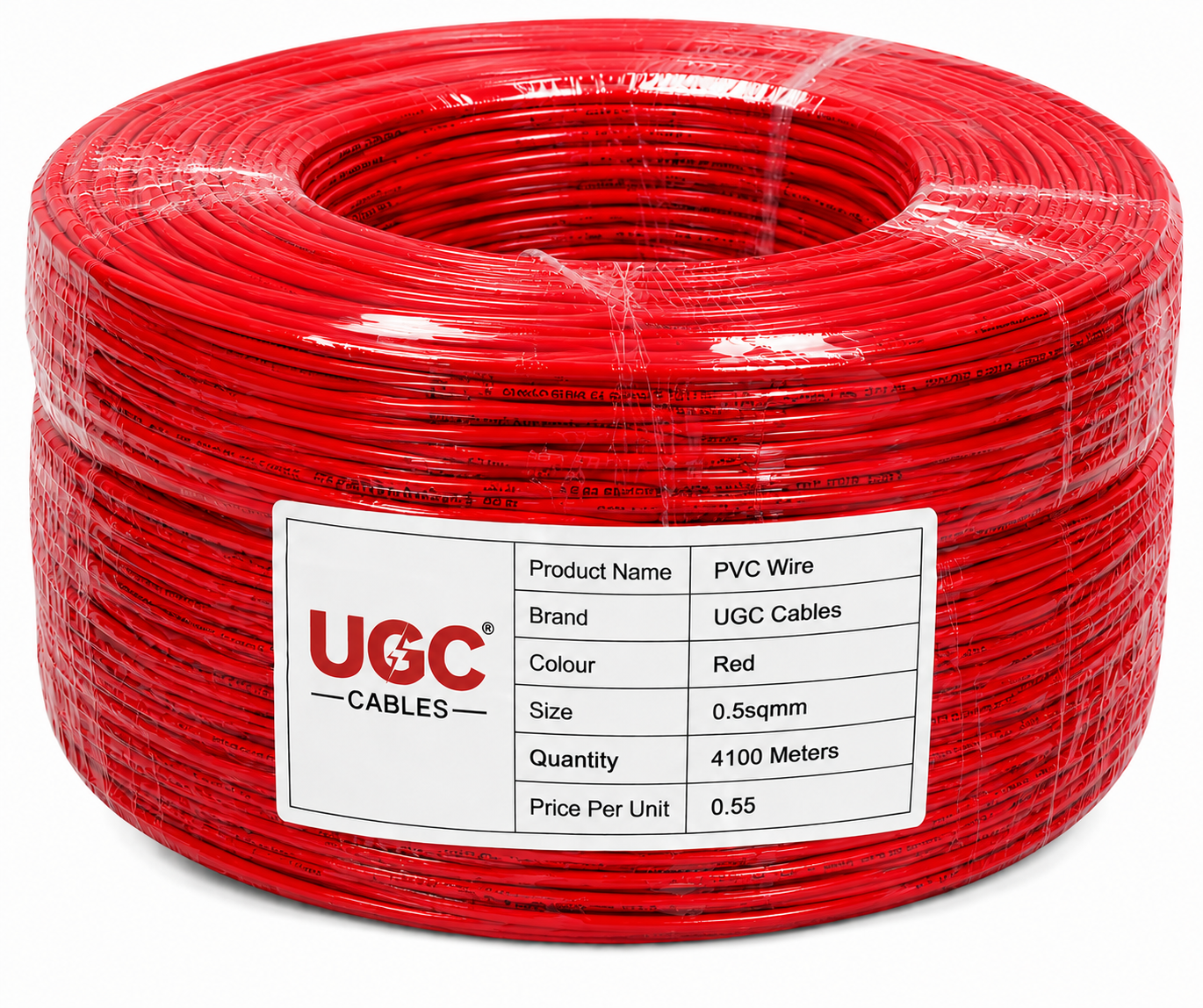 This is Product image of a Red UGC Cable
